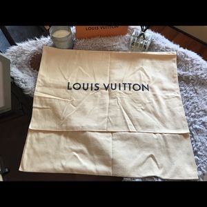 Authentic Louis Vuitton dust bag